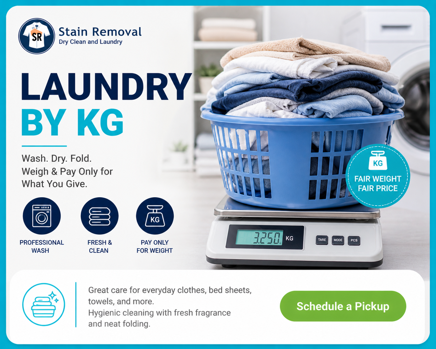 Laundry by Kg 