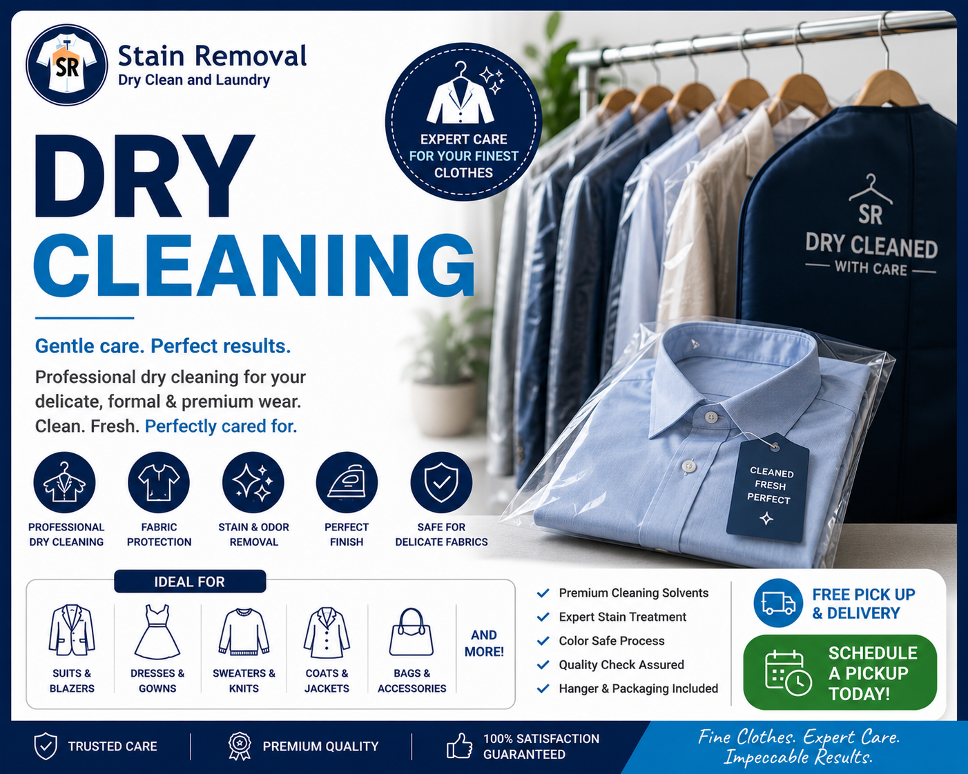 Dry cleaning 